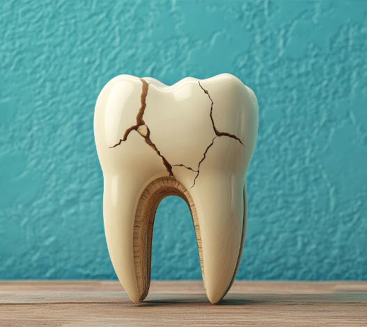 cracked tooth